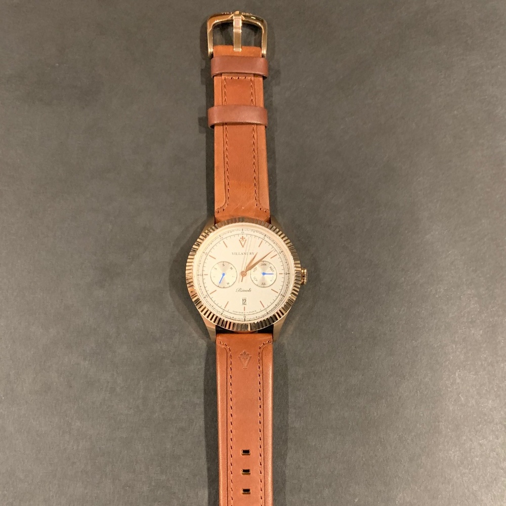 Villandry Rivoli - Brown/Gold - only used once